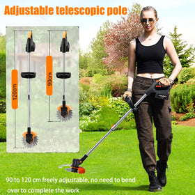 Ginzyaiy weed wacker blade types tackle grass, weeds, and shrubs