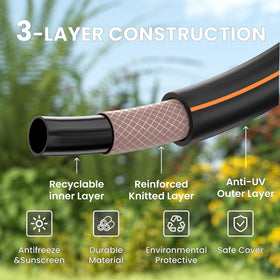 Giraffe Tools 3/4 inch female connector ensures leakproof setup