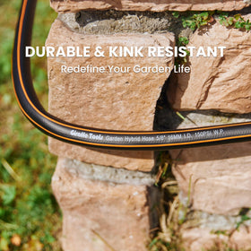 Giraffe Tools highly abrasion-resistant hose withstands rugged outdoor use.