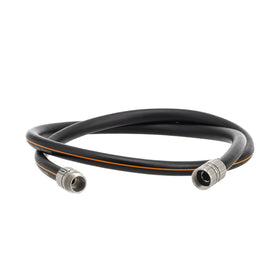 Giraffe Tools custom length hose showing adjustable setup for any yard layout.