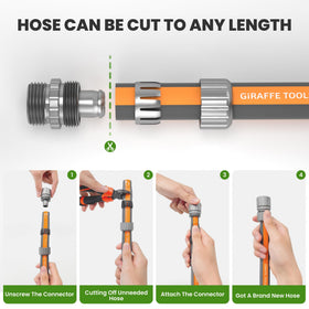 Flat design enables neat storage in a compact bag or hook.