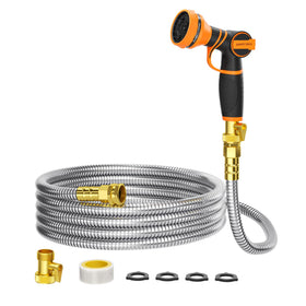 Giraffe Tools garden hose 25ft with no-kink design for easy watering