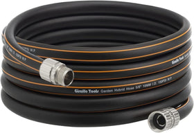 Giraffe Tools garden hose 58-inch custom-length for versatile watering tasks.