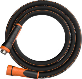 Giraffe Tools garden hose 58-inch length for easy reach and versatile watering.