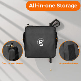 Giraffe Tools Grandfalls cover UV coating protects against fading and sun.