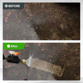 Giraffe Tools Grandfalls five quick-connect nozzles offer versatile options