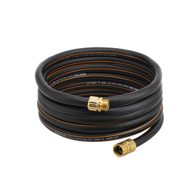 Giraffe Tools hybrid hose cut to length for custom yard setups