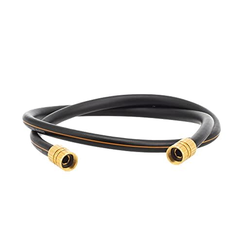 Giraffe Tools hybrid leader hose cuttable length for customizable garden setup.