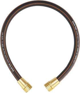 Giraffe Tools leader hose 2ft with connectors for hose reel setup.