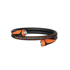 Giraffe Tools Leader Hose closeup connection highlights durable fittings for leak-resistant operation.