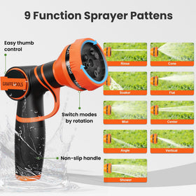 Giraffe Tools non-kinking spiral design prevents tangles during use