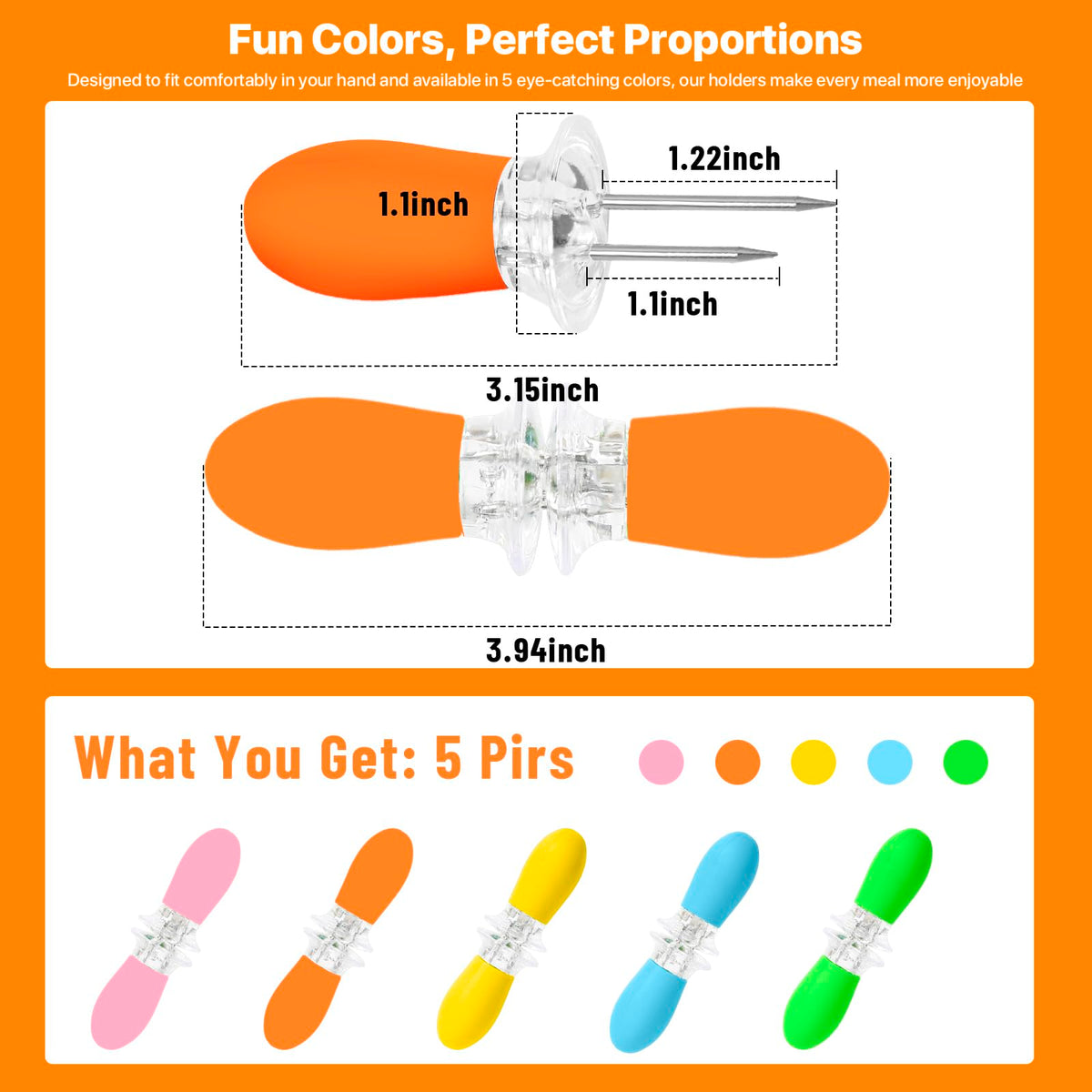 Girla bright color set adds playful dining flair.