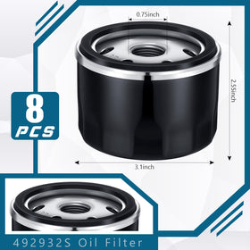 Gisafai oil filter sized 2-1/4 inch high, 3 inch diameter