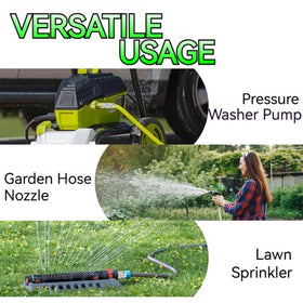Gitende durable corrosion-resistant connector ensures long-lasting performance in garden setups.
