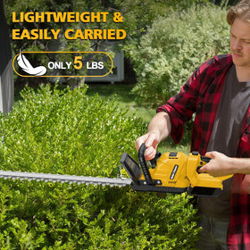 Givilo 180-degree rotating handle supports horizontal and vertical trimming angles.