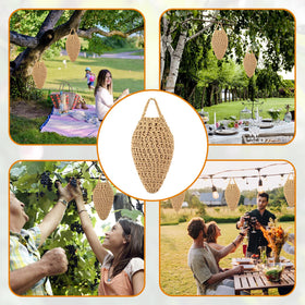 GJL nest hanging on a tree demonstrates easy outdoor protection and style.