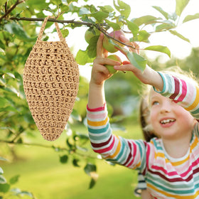 GJL nest in garden setting creates decorative charm while encouraging safer outdoor spaces.