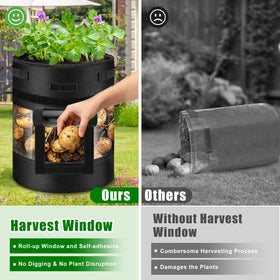 GJL bags include removable felt liner for tailored crop support and root health