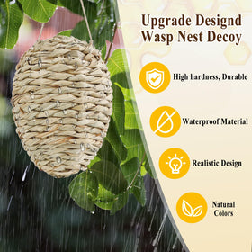 GJL waterproof nest decoy for outdoors creates a safe patio space
