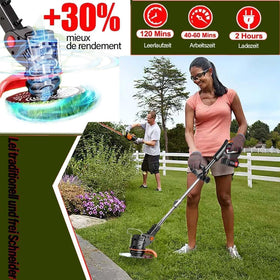 Gjpwyfdc Weed Wacker packaging includes complete accessory set.