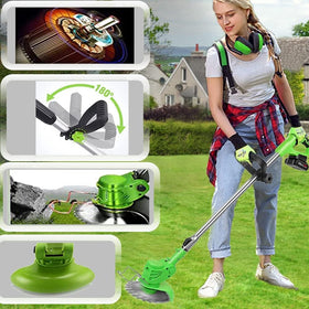 Gjpwyfdc Weed Wacker telescopic shaft suits different user heights.
