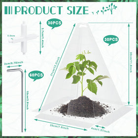 GJQ animal-protection cloche shields young plants from pests and weather.