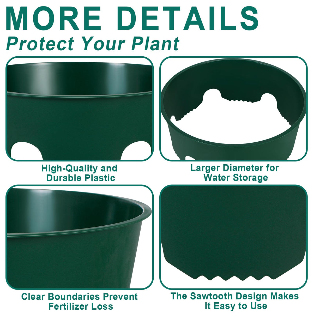 GJQ polypropylene plant ring durable and weather-ready