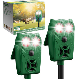 G-Jyuncyou solar animal deterrent front view for day-long protection