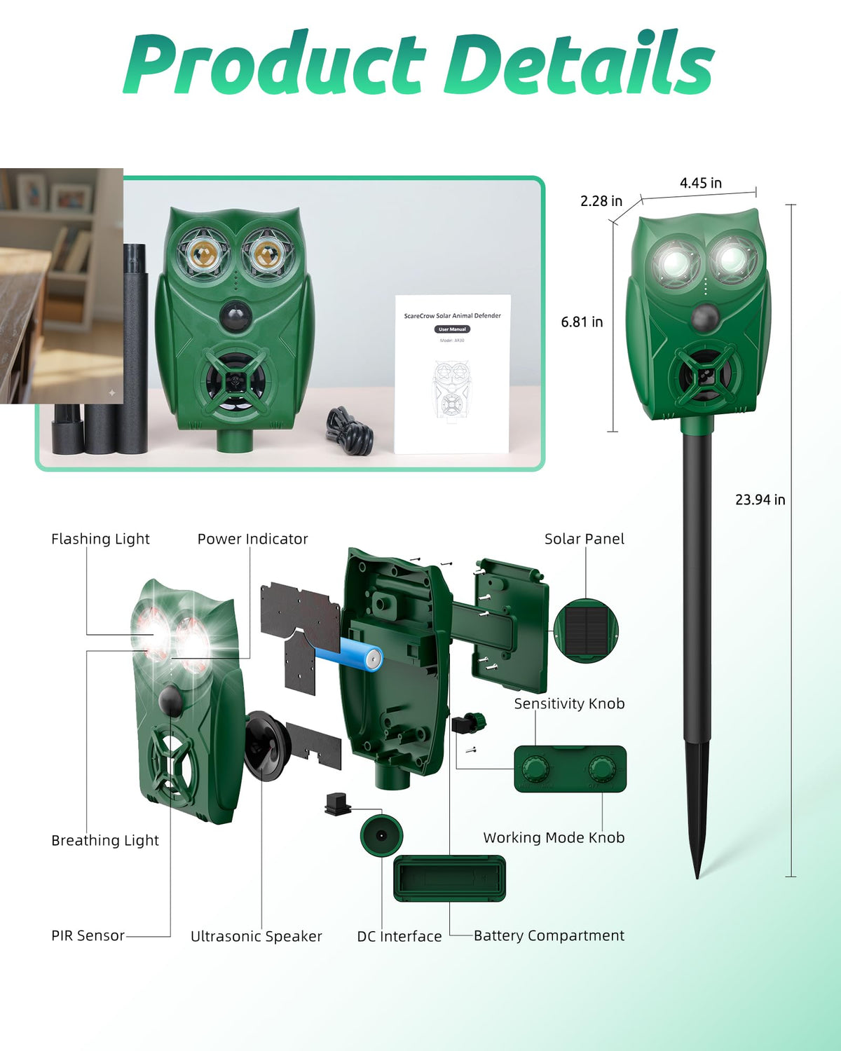G-Jyuncyou two-pack provides coverage across larger outdoor spaces