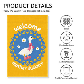 Gkodw flag double-sided print viewed from both sides, keeps appearance vibrant
