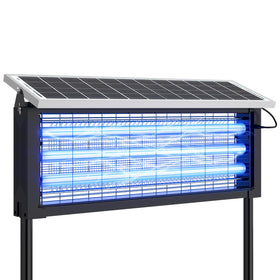 Glamvibe Solar Bug Zapper family-friendly design without chemicals or odors for safe gatherings.
