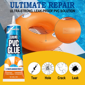 GleamGlee patches assortment for versatile, discreet repairs on PVC and vinyl