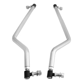 Gledewen left drag link 436884 with adjustable end for precise wheel alignment.