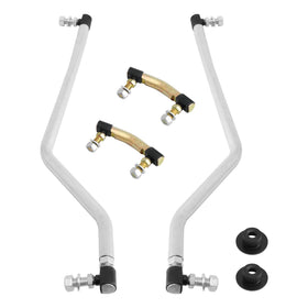 Gledewen left drag link for compatible lawn mowers improves steering alignment.
