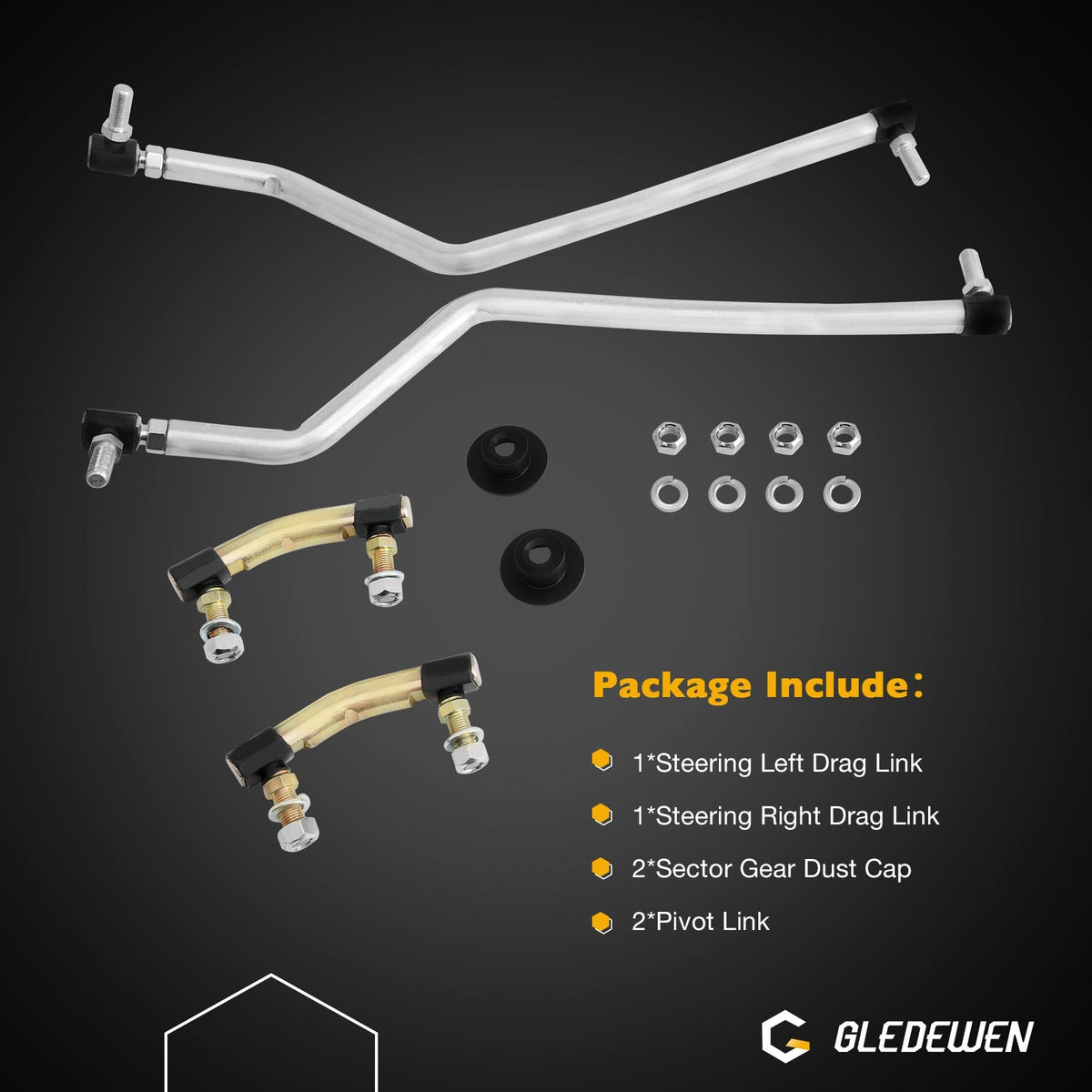 Gledewen 12-month warranty symbol signals reliable support.