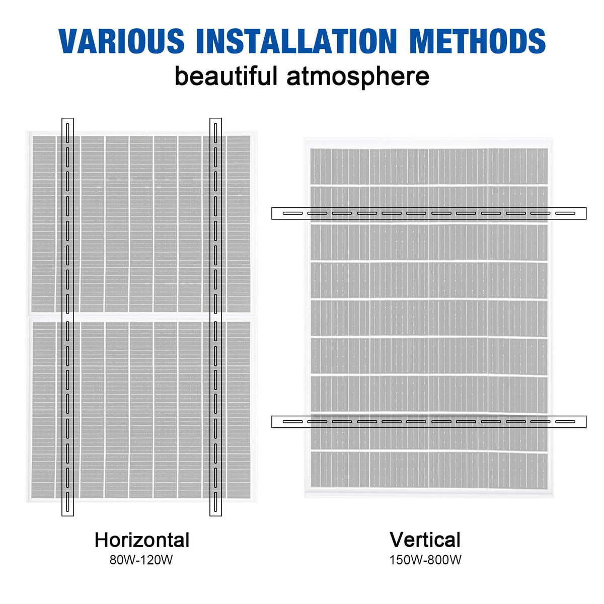 GLIESE POWER corrosion-resistant brackets suited for outdoor solar setups.