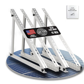 GLIESE POWER solar panel mount brackets rail enables secure rooftop installation.
