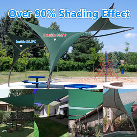 Glieskir chicken coop shade cover for poultry protection