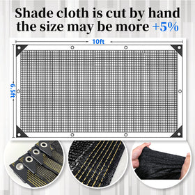 Glieskir shade cloth with reinforced grommets for secure, wind-resistant installation