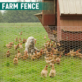 GlikCeil DIY garden fence mesh offers flexible shaping and layout options