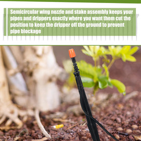 GlikCeil application-friendly stakes suit gardens lawns and flower beds.
