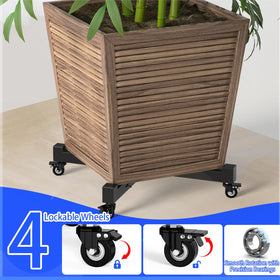 GLISWAM Weather-resistant metal dolly for indoor and outdoor use.