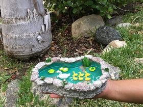 GlitZGlam water-ready pond figure ideal for fairy kits and display shelves