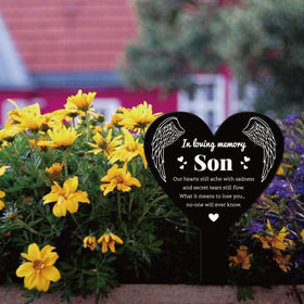 GLOBLELAND decorative plaque featuring a short commemorative poem.