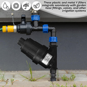 Glooglitter flush cap shown for easy line flushing and cleaning.
