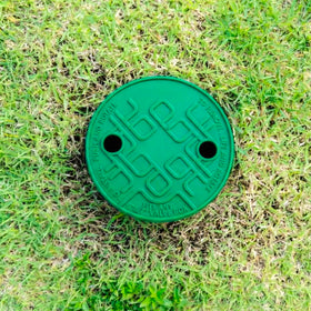 Glooglitter valve box lid replacement part for broken or missing lids.