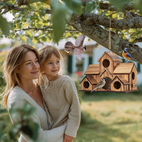 GLOPHOK eco-friendly decor for a lively wildlife window in your garden