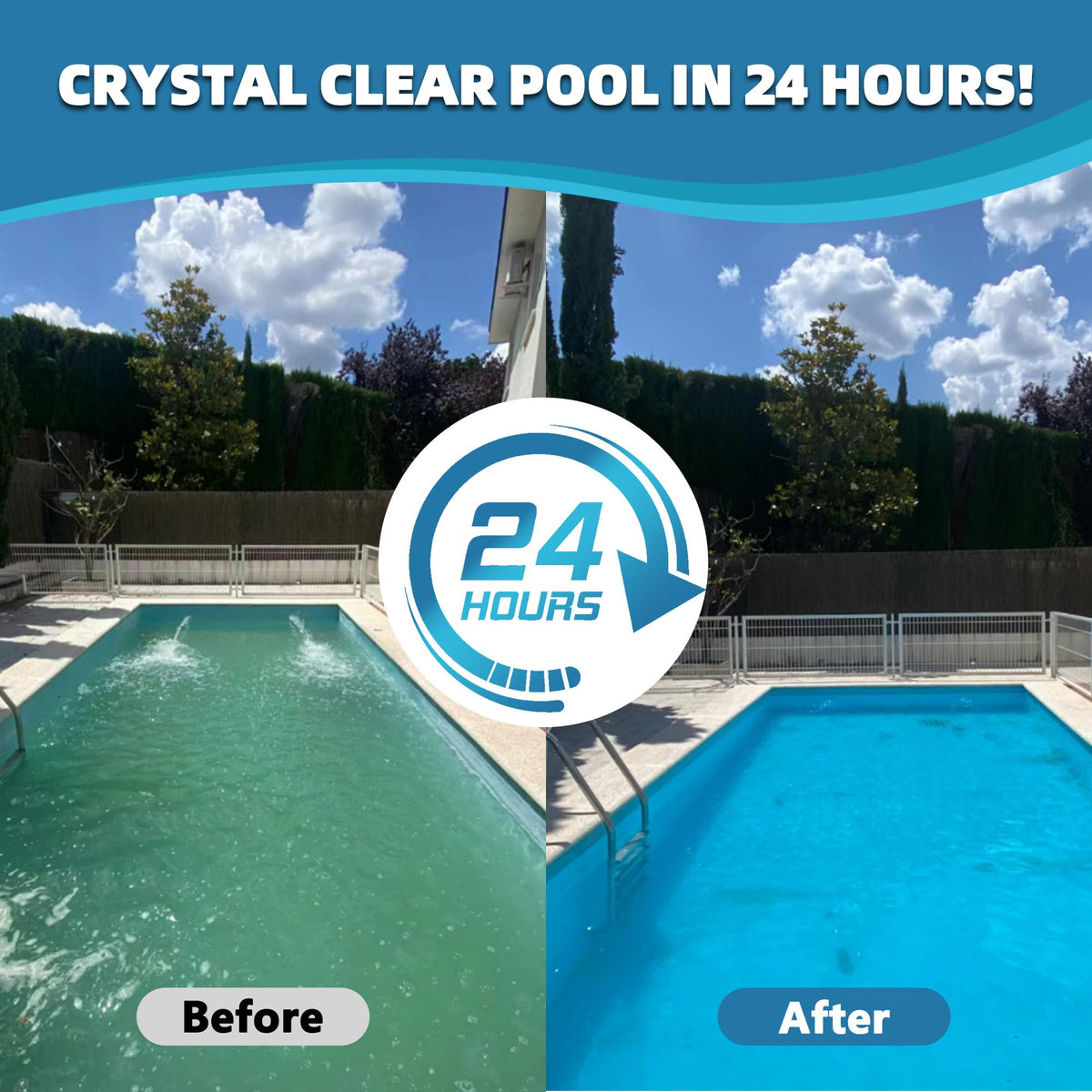 Glorence pool unit shows saltwater compatibility for flexible pool setups.