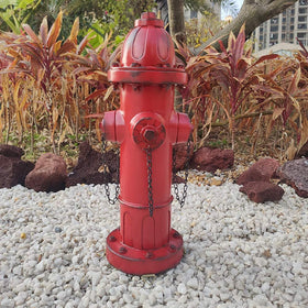 Glorison resin hydrant yard decor with puppy training cues
