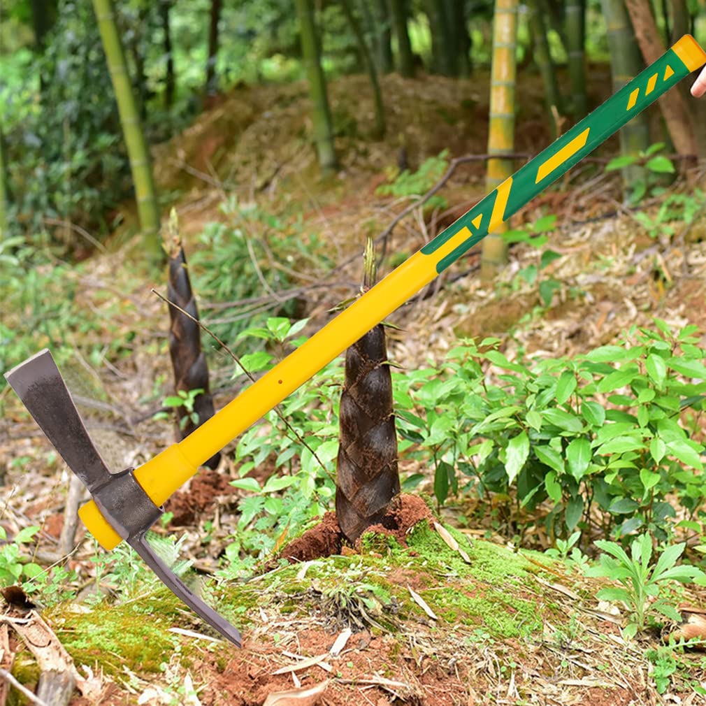 Glorousamc Cutter Mattock easy-to-resharpen blade maintenance